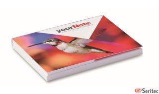 Notas adhesivas tapa blanda personalizadas